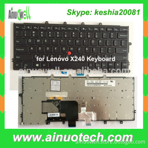 Laptop parts US UK laptop keyboard for Lenovo Thinkpad X240 keyboard for notebook A B C D shell battery charger hinge mainboard